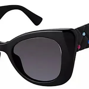 Kurt Geiger London Cat Eye Sunglasses 52mm With case NWT Chelsea Black Cat Eye Sunglasses | Kurt Geiger main image 3